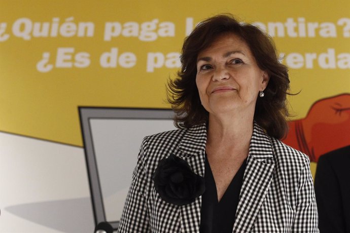La vicepresidenta del Gobierno, Carmen Calvo, interviene en la XVI Jornada Nacio
