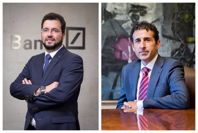 Amauri Gutiérres y Jerónimo Paredes, de Deutsche Bank España