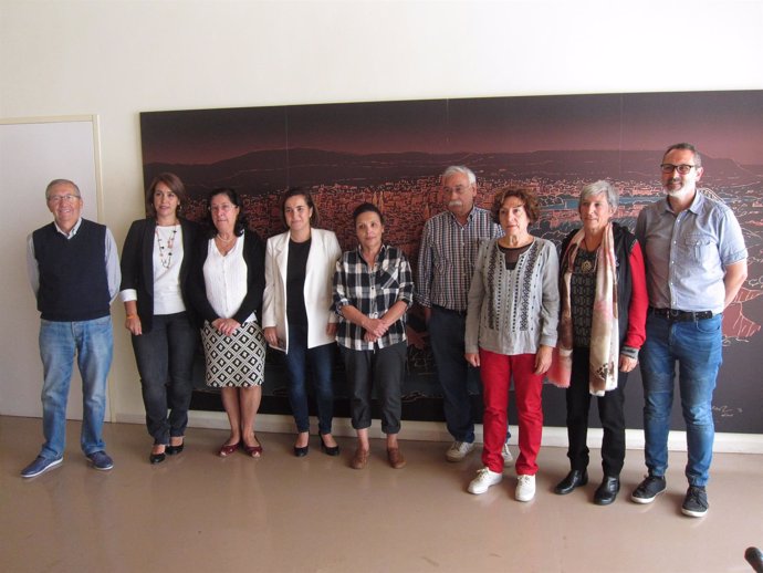Oposición municipal y miembros de Riojalar                              
