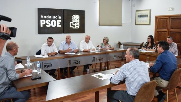 PSOE reunión COAG avispilla del castaño heredia pradas 