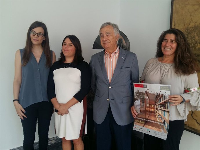 Sandra Mendoza Vera, Carmen Pujante, Manuel Martínez Arnaldos y Consuelo Mengual