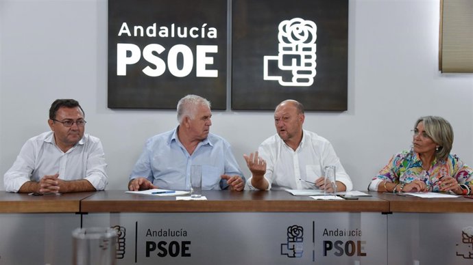 El coordinador de la Interparlamentaria del PSOE-A, Antonio Pradas