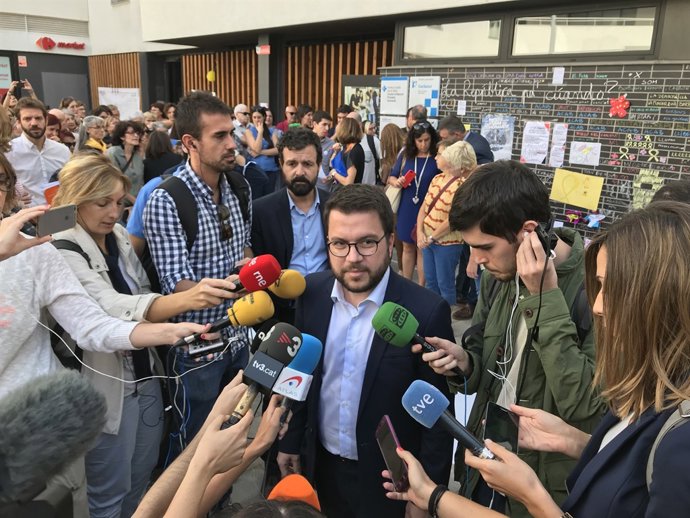 El vicepresident de la Generalitat i conseller d'Economia, Pere Aragonès