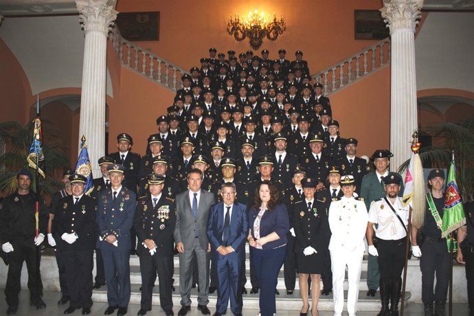 Acto en Sevilla por el Día de la Policía Nacional