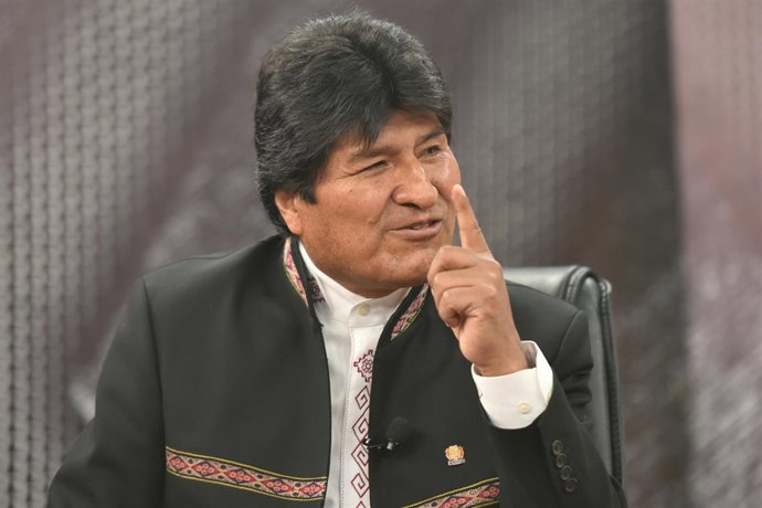 El presidente de Bolivia, Evo Morales