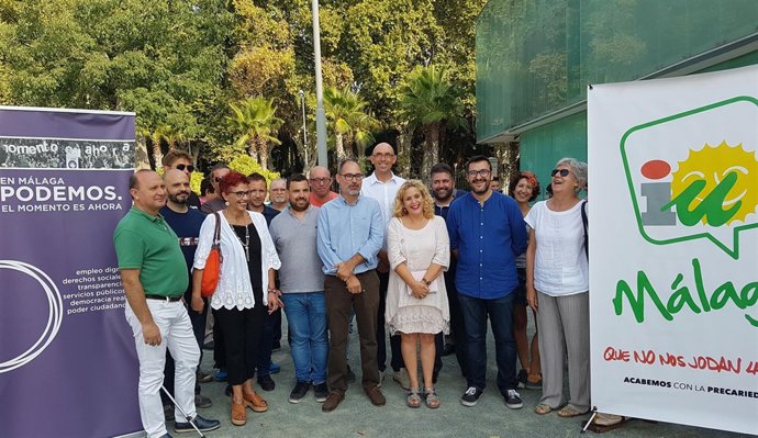 Confluencia IU Malaga podemos montero ahumada ramos convergencia municipales