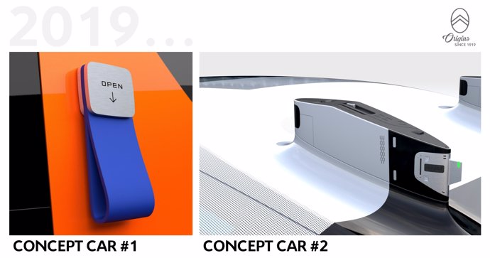Imágenes promocionales de los dos nuevos prototipos de Citroën