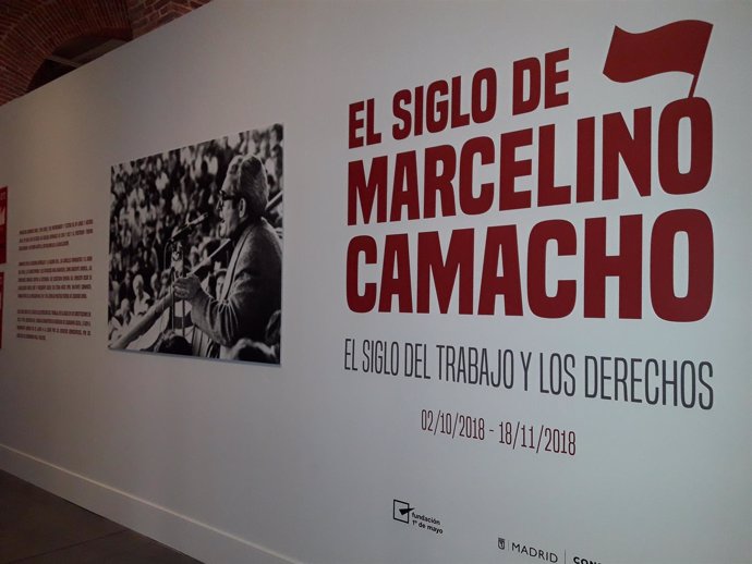 Exposición sobre Marcelino Camacho en el centro cultural Conde Duque
