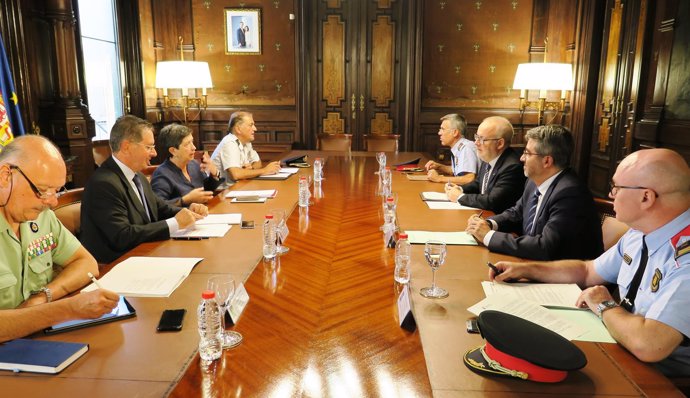Reunión de la Comisión Mixta de Seguridad entre el Estado y la Generalitat