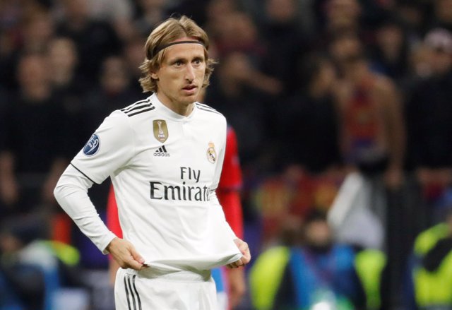 Luka Modric lamenta la derrota ante el CSKA