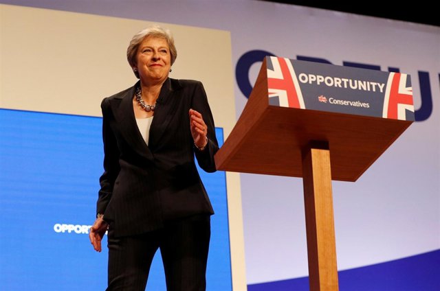 La primera ministra de Reino Unido, Theresa May