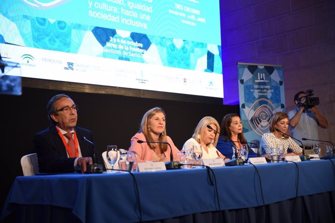 Irene García en el encuentro Mujeres en el Espacio Mediterráneo