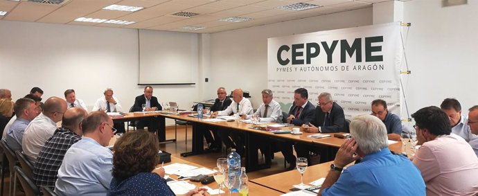 Reunión de la Junta Directiva de CEPYME Aragón