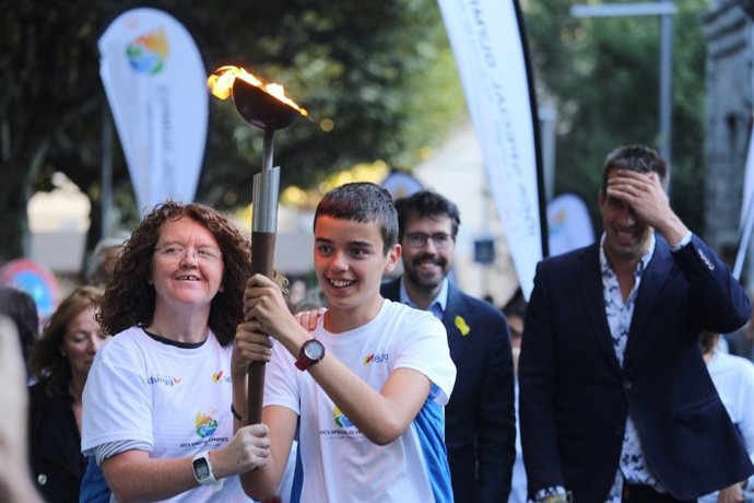 Inauguració dels Special Olympics a la Seu 