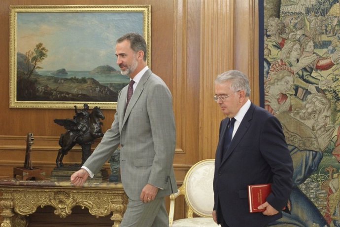 El president del TC, Juan José González Rivas