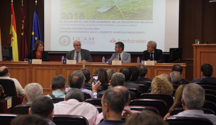 Presentación del estudio 'El agua en el sector agrario de la Región de Murcia'