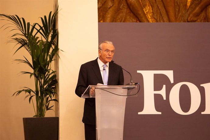 El president de Criteria Caixa i de la Fundació Bancària La Caixa Isidre Fainé