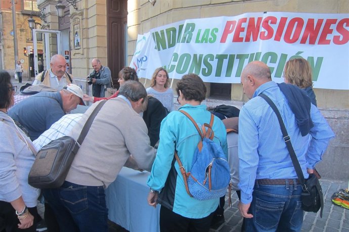                                Recogida De Firmas Blindaje Pensiones.