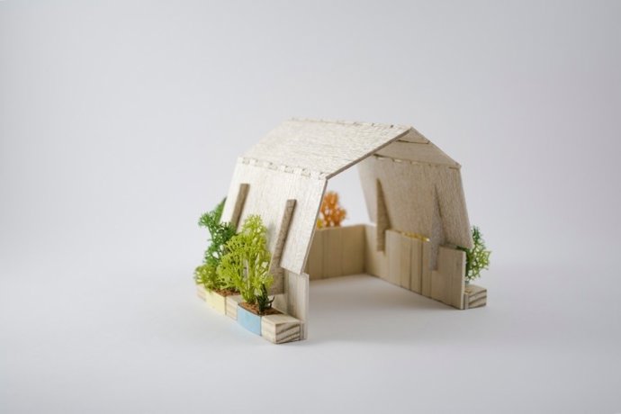 Mueble de diseño funcional y ecológico