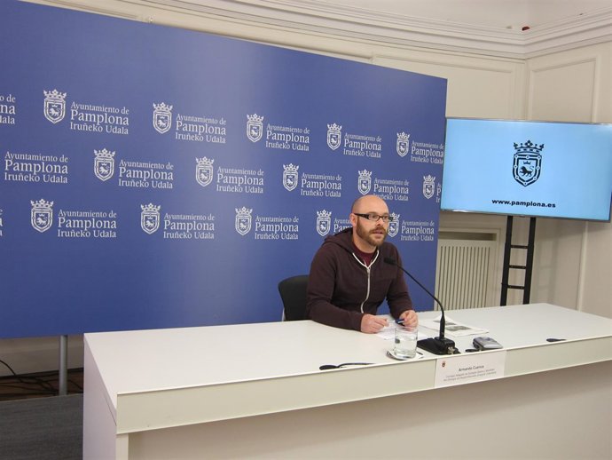 El concejal de Pamplona Armando Cuenca.