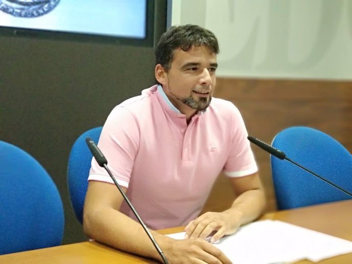El concejal de Personal de Oviedo, Iván Álvarez