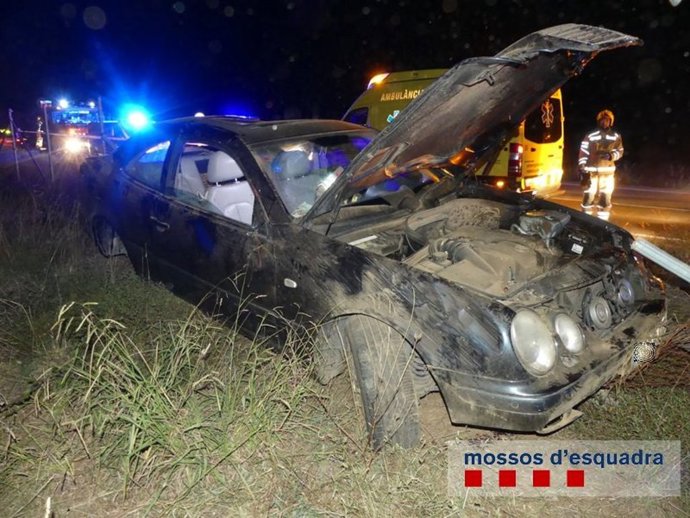 Accidente de tráfico mortal