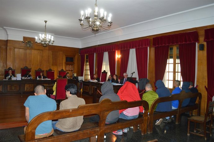 Vista oral en la Audiencia Provincial contra nueve acusados por tráfico de droga