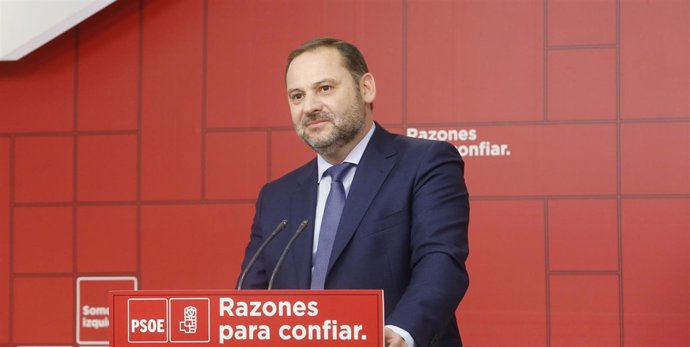 El secretario de Organización del PSOE, José Luis Ábalos