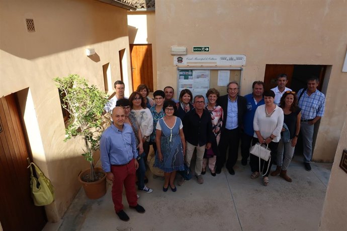 Martí March visita el CEPA Mancomunitat des Pla