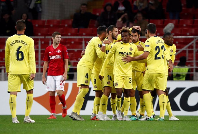 El Villarreal empata en Moscú ante el Spartak