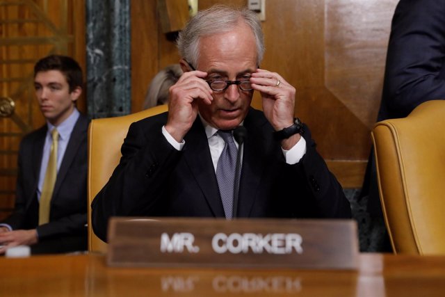 Bob Corker, jefe de la Comisión de Exteriores del Senado