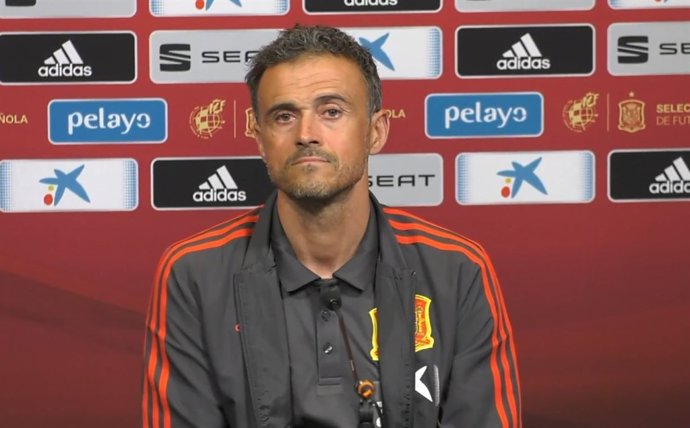 El seleccionador español Luis Enrique Martínez