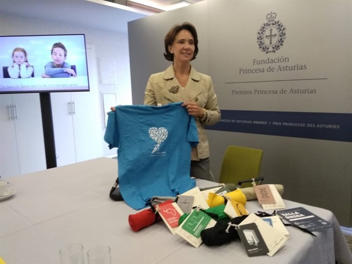 Tereja Sanjurjo presenta los actos de la semana de premios. 