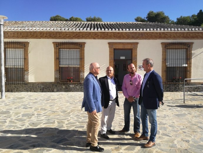 Manuel Padín, Luis Fernández, Rubén Tardido y Andrés Belluga