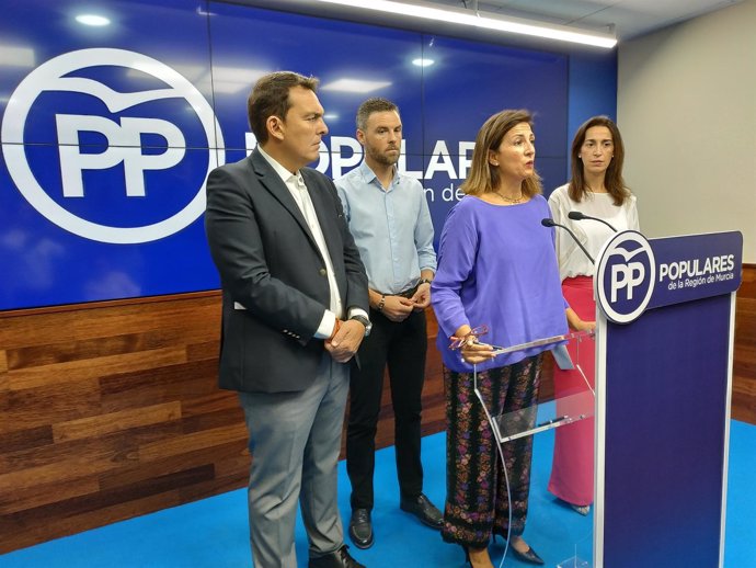 De izquierda a derecha, Ruano, García, Borrego y Fuentes