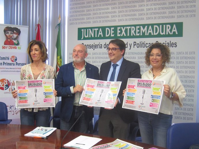 Presentación del Decálogo en Salud Mental                     