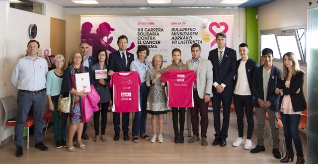 Presentación de la VII carrera solidaria contra el cáncer de mama