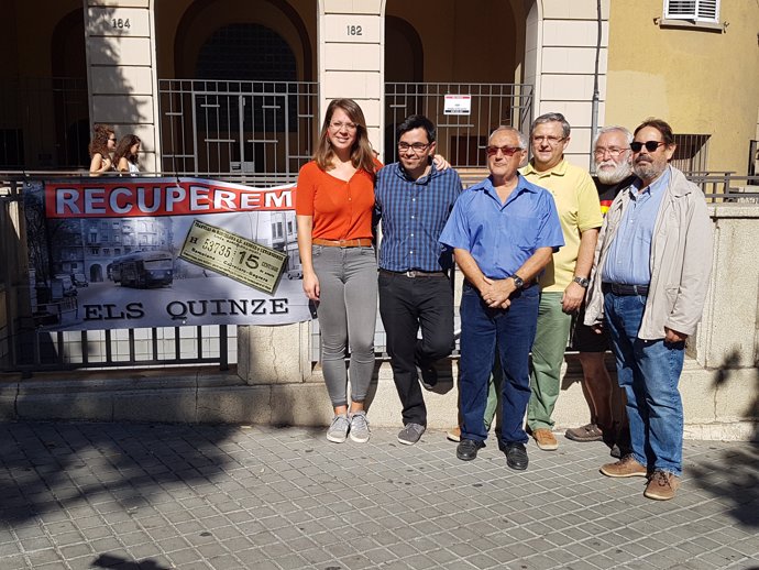 Janet Sanz, Gerardo Pisarello i veïns de Nou Barris