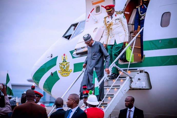 El presidente de Nigeria, Mahammadu Buhari