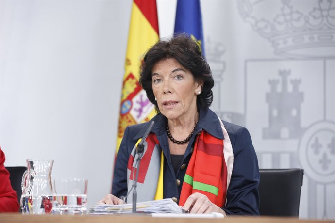 Roda de premsa després del Consell de Ministres