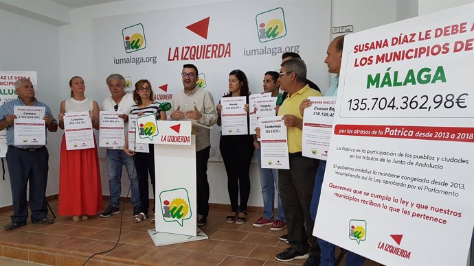 Iu Inciia Campaña Reclamando A Susana Diaz La Deuda Con Los Ayuntamientos