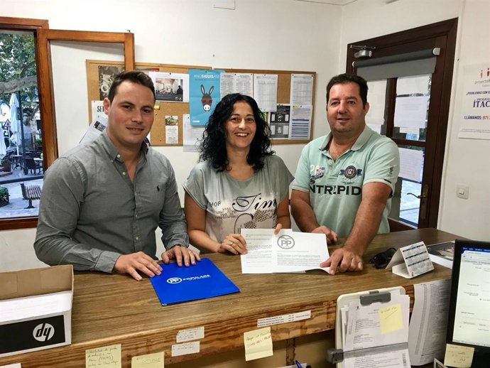 Regidores del PP de Sóller