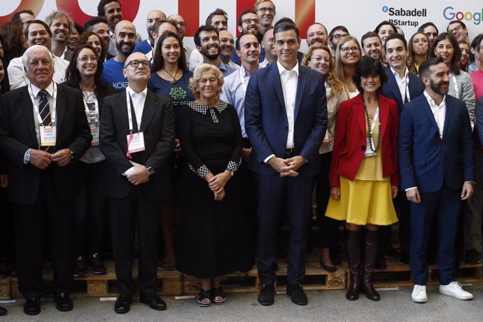El presidente del Gobierno, Pedro Sánchez, clausura el South Summit 2018 en Madr