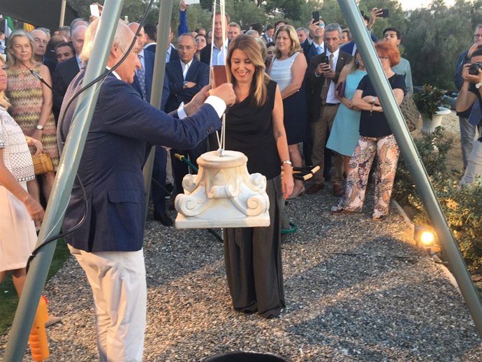 La presidenta de la Junta de Andalucía, Susana Díaz