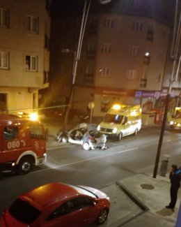 Accidente con una fallecida en Ferrol
