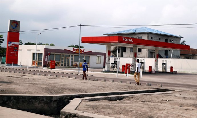 Gasolinera en RDCongo