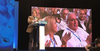Núñez pide el voto a los compromisarios defendiendo que cree en la política como mejor forma para mejorar la sociedad