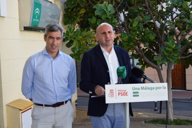 Francisco Conejo y Víctor Navas alcalde de Benalmádena PSOE regional 