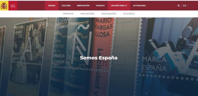 Página web de Marca España