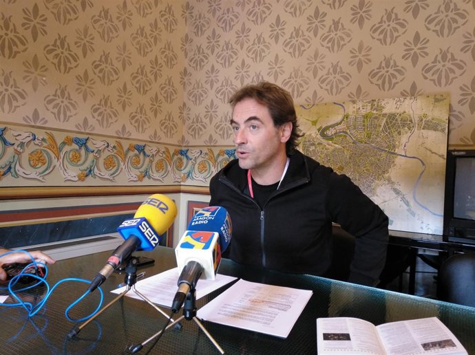 Esclarín en rueda de prensa este domingo.